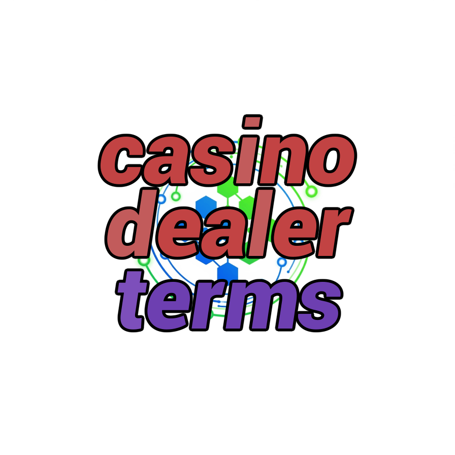 casino dealer terms